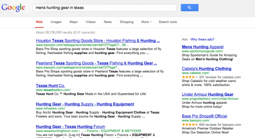 mens hunting gear texas