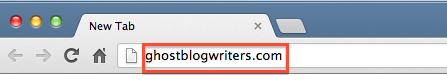 URL Address Bar