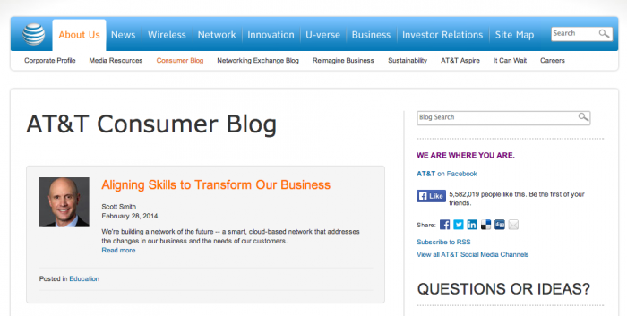 5 - ATT Consumer Blog