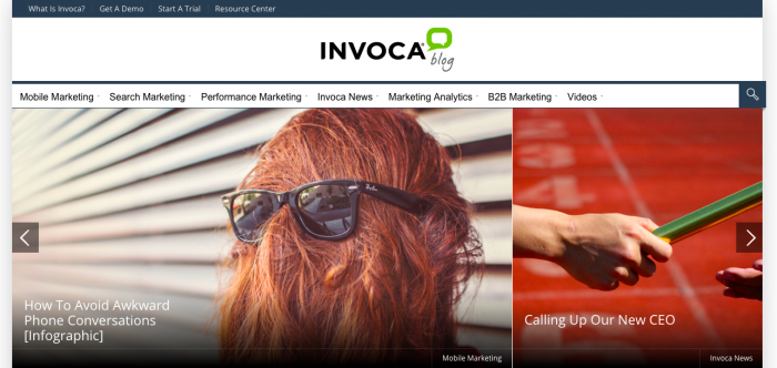 Invoca Blog Slider