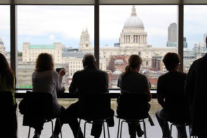 People At A Window