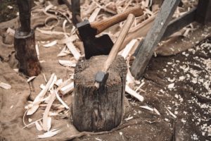 Cutting Firewood