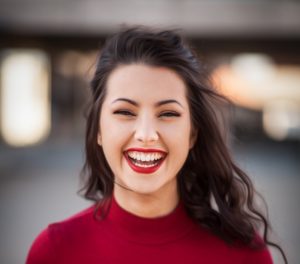 Big Smile Red Shirt