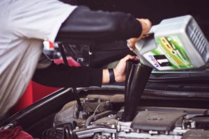 Car Mechanic Oil Change