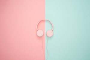 Pink Headphones