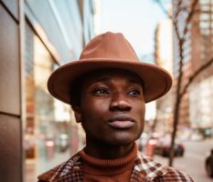 Person in Brown Hat