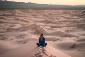 Sitting In The Desert