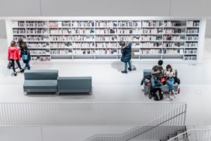 Reading In A Library